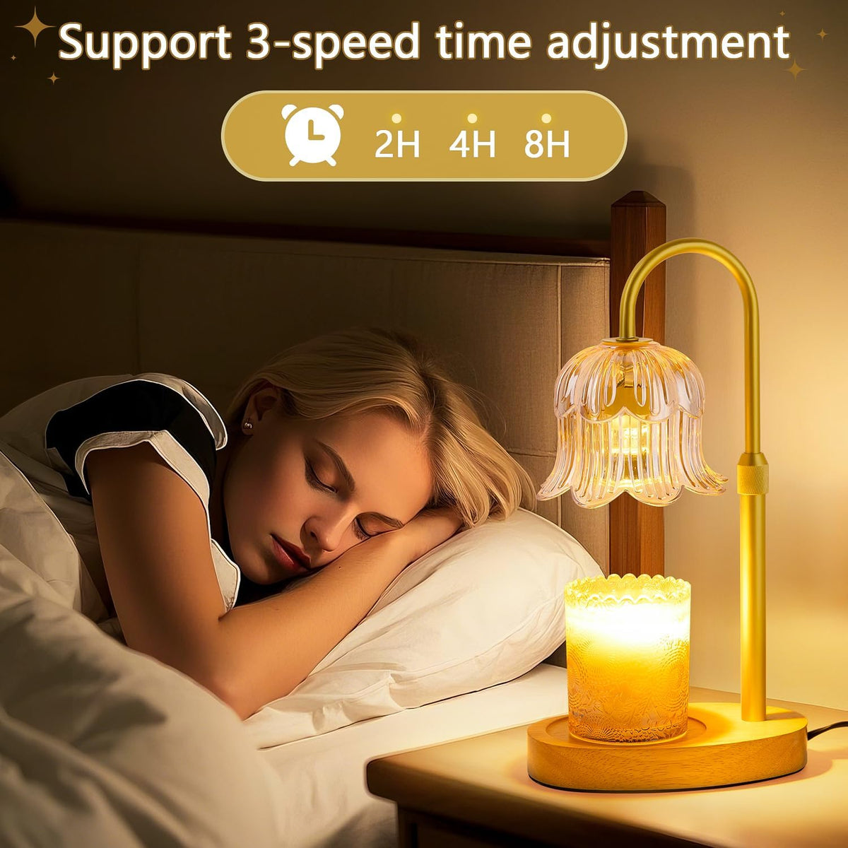 Candle Warmer Lamp Electric Timer